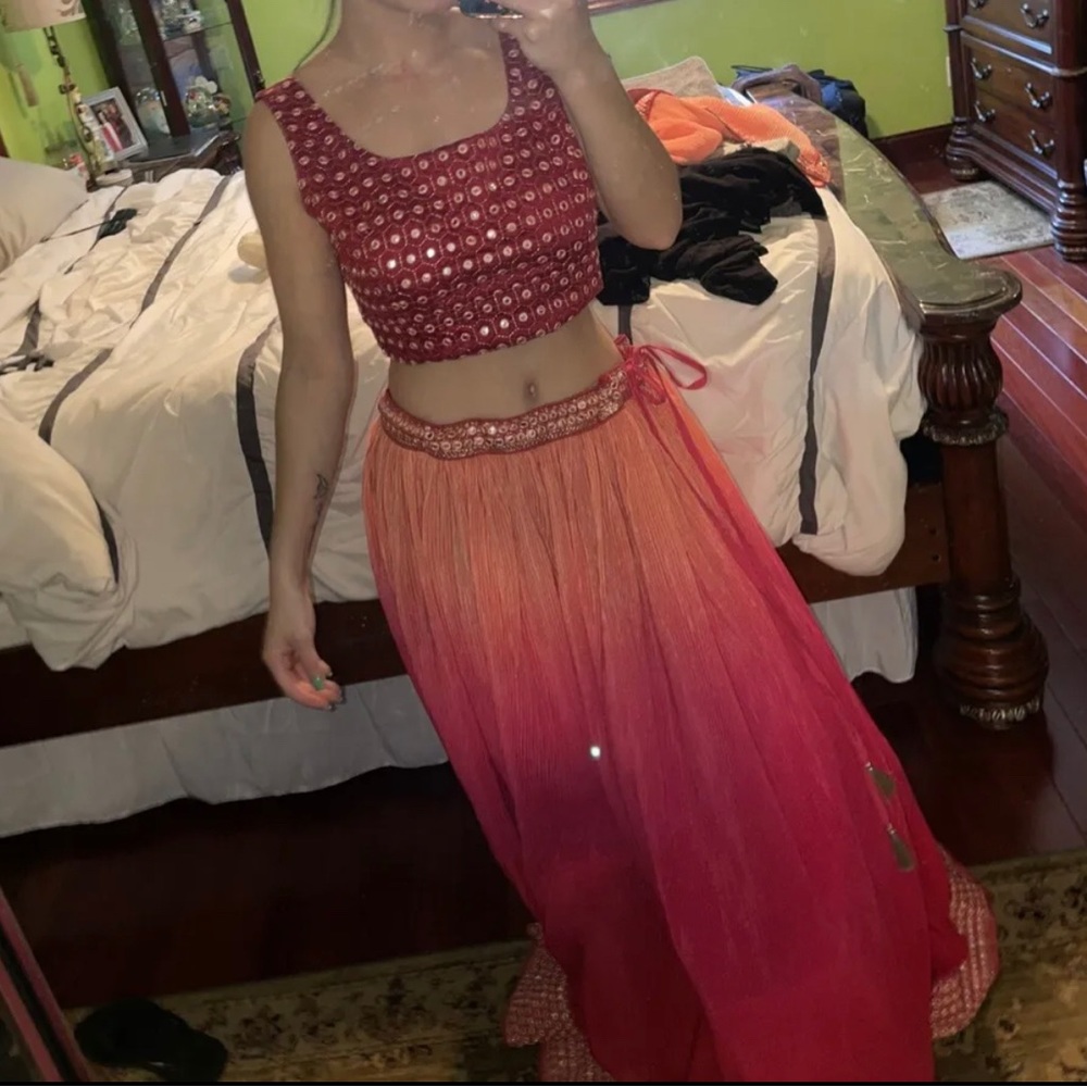 Pink Two Piece Set